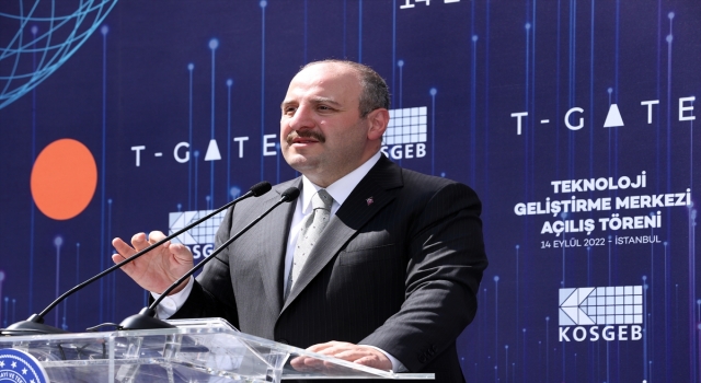 Bakan Varank, TGATE Teknoloji Geliştirme Merkezi’nin açılışında konuştu: