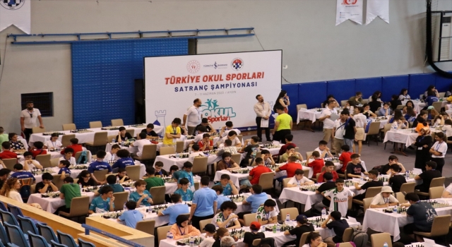Türkiye Okul Sporları Satranç Şampiyonası, Aydın’da başladı