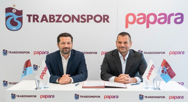 Trabzonspor, reklam ve sponsorluk için Papara Elektronik Para ile anlaştı 