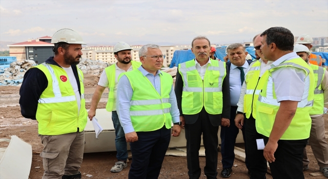 Sivas’ta 1071 yatak kapasiteli hastanenin 2024’te hizmete açılması hedefleniyor