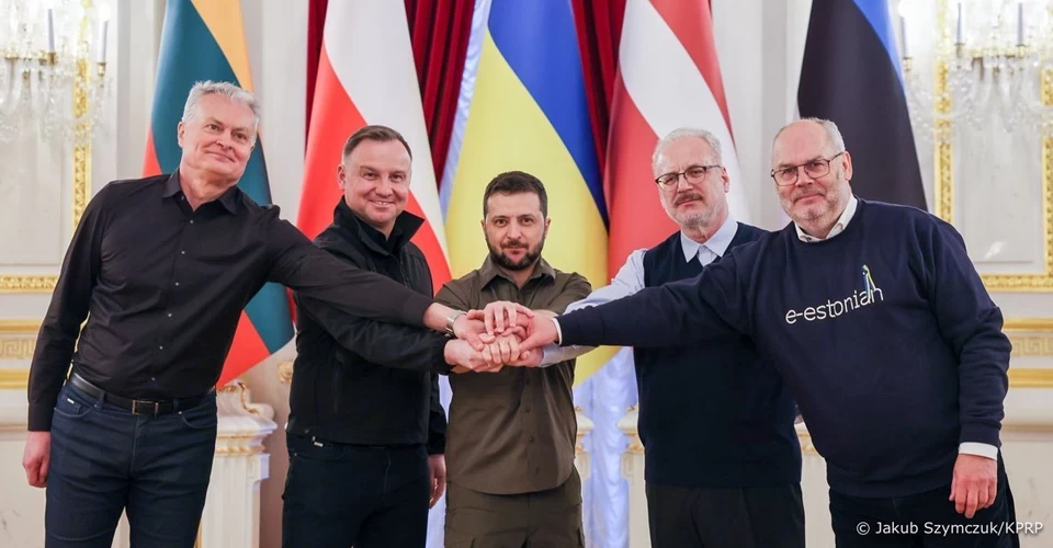 Dört Baltık ülkesi lideri Kiev’de Zelensky ile görüştü