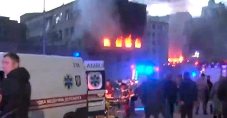Kiev’de iki şiddetli patlama meydana geldi
