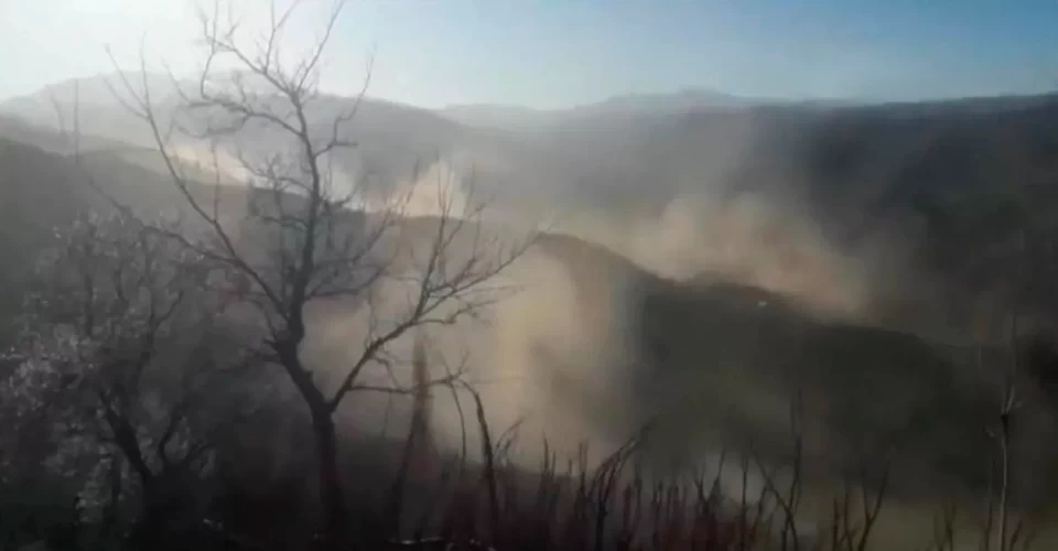 Malatya’daki depremden sonra oluşan toz bulutunun nedenini açıklandı
