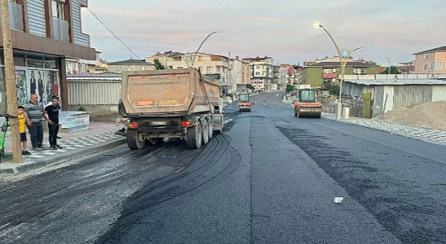 Darıca Lokman Hekim Caddesine aşınma asfaltı