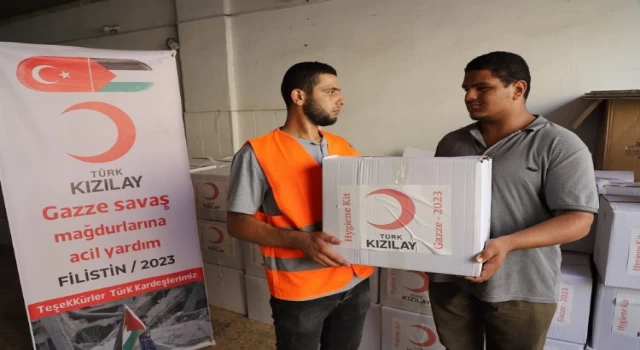 Türkiye yardımları Gazze’de