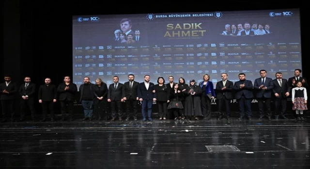 ”Sadık Ahmet” filminin Bursa galasına yoğun ilgi