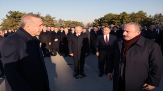 Ulu Önder Atatürk için Anıtkabir’de devlet töreni düzenlendi
