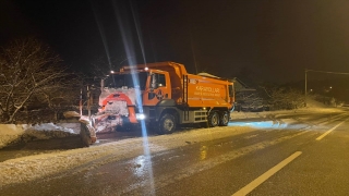 GÜNCELLEME Tipi ve kar yağışı nedeniyle ulaşıma kapatılan DüzceZonguldak Batı Karadeniz bağlantı yolu açıldı