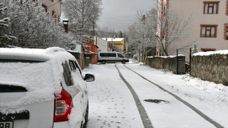 Kars ve Ardahan’da kar yağışı etkili oluyor