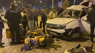 Diyarbakır’da zincirleme trafik kazasında 4 kişi yaralandı
