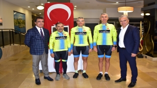 Nirvana Gran Fondo Dünya Serisi’nde yarışacak Antalyalı sporcular tanıtıldı