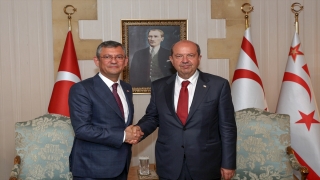 CHP Genel Başkanı Özel, KKTC Cumhurbaşkanı Ersin Tatar ile görüştü: