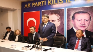 Adalet Bakanı Tunç, AK Parti Kilis İl Başkanlığını ziyaretinde konuştu: