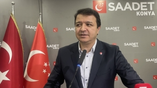 Saadet Partisi Genel Başkan Yardımcısı Arıkan, Konya’da konuştu: