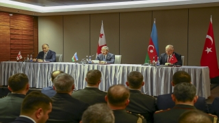 TürkiyeAzerbaycanGürcistan Savunma Bakanları Toplantısı yapıldı