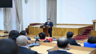 Kırgızistan Bakanlar Kurulu Başkanı Caparov: ”GSYH’miz 1 trilyon somu aştı”