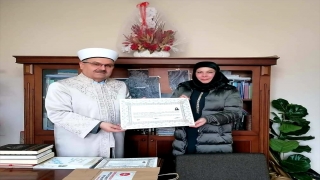 Ukraynalı öğretmen, ziyaret için geldiği Karabük’te Müslüman oldu
