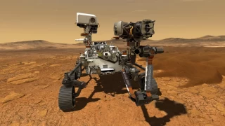 NASA, Perseverance aracını Mars’a indiren paraşütün kalıntılarını görüntüledi