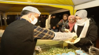 Gaziantep’in yemek ikramından 20 bin üniversiteli yararlandı