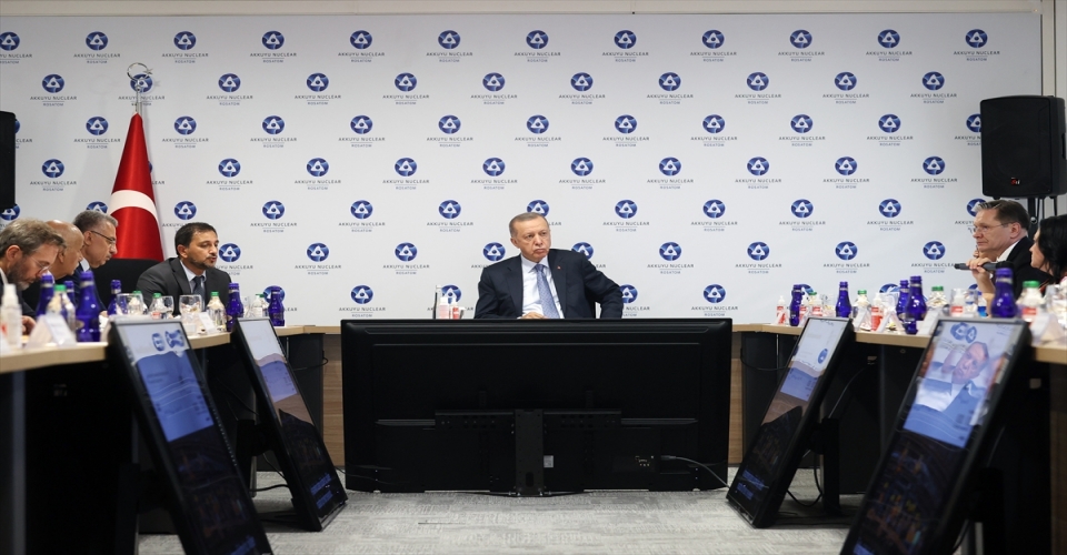 Cumhurbaşkanı Erdoğan, Akkuyu Nükleer Güç Santrali’nde incelemelerde bulundu