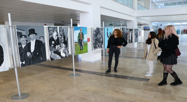 Tekirdağ’da ”Bir Parçamız Atatürk” resim sergisi açıldı