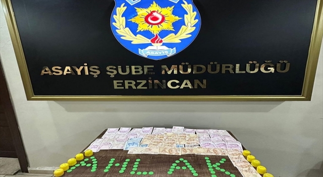 Erzincan’da kumar operasyonunda 5 kişi yakalandı