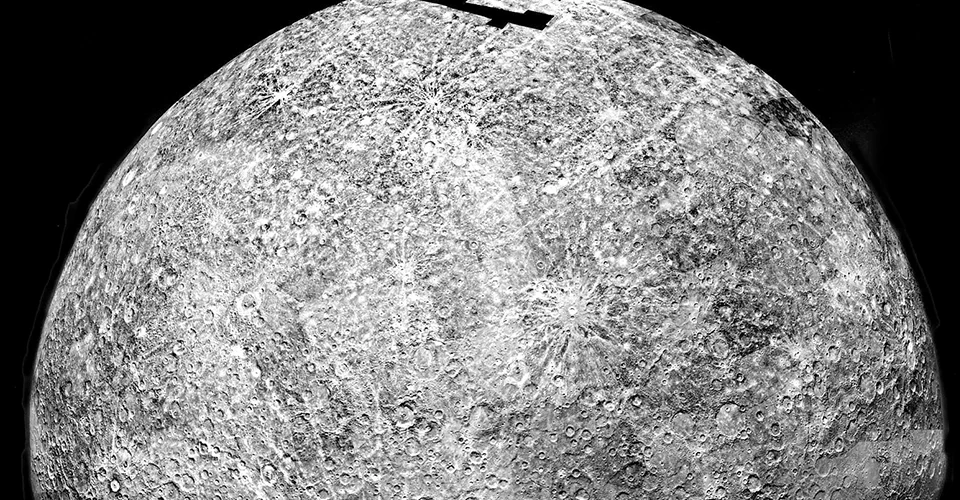 Merkür’ün bugüne kadar çekilmiş en yakın fotoğrafı
