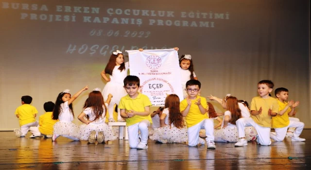 Bursa’da ’Erken Çocukluk Eğitimi Projesi’ tamamlandı